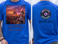 Personalised Back to 2000s Big Weekender Tee — royal tee