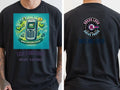 Personalised Back to 2000s Big Weekender Tee — black tee