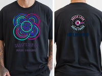 Personalised We Love Ibiza Big Weekender Tee — black tee