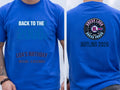 Personalised Back to 2000s Big Weekender Tee — royal tee