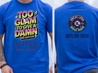 Personalised 90s Reloaded Big Weekender Tee — royal tee