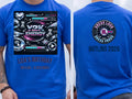 Personalised Back to 2000s Big Weekender Tee — royal tee