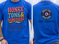 Personalised Country Weekender Unisex Tee — royal tee