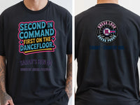 Personalised Country Weekender Tee — black tee