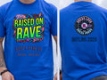 Personalised 90s Reloaded Big Weekender Tee — royal tee