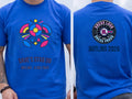 Personalised Replay Big Weekender Tee — royal tee