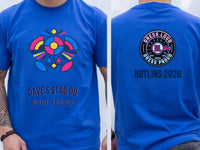 Personalised Replay Big Weekender Tee — royal tee