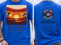 Personalised We Love the 70s Big Weekender Tee — royal tee