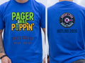 Personalised 90s Reloaded Big Weekender Tee — royal tee