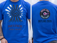 Personalised Replay Big Weekender Tee — royal tee