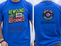 Personalised 90s Reloaded Big Weekender Tee — royal tee