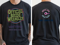 Personalised Country Weekender Tee — black tee
