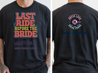 Personalised Country Weekender Unisex Tee — black tee