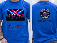 Personalised Replay Big Weekender Tee — royal tee
