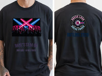 Personalised Replay Big Weekender Tee — black tee