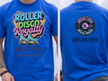 Personalised 90s Reloaded Big Weekender Tee — royal tee
