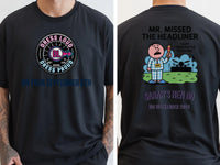 Personalised Weekender Unisex Tee — black tee