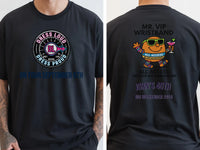 Personalised Weekender Unisex Tee — black tee