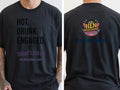 Personalised Weekender Unisex Tee — black tee