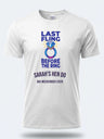 Personalised Weekender Unisex Tee – Last Fling until the ring