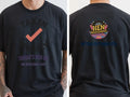 Personalised Weekender Unisex Tee — black tee