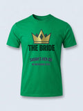 Personalised Weekender Unisex Tee — irish green tee, front view