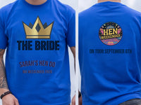 Personalised Weekender Unisex Tee — royal tee