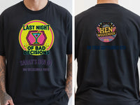 Personalised Weekender Unisex Tee — black tee