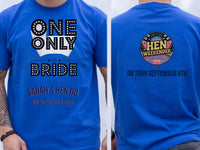 Personalised Weekender Unisex Tee — royal tee