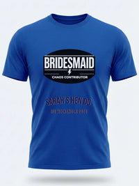 Gildan 64000 Mockup royal blue front