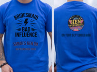Personalised Weekender Unisex Tee — royal tee