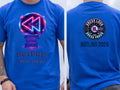 Personalised Ultimate '80s Big Weekender Tee — royal tee