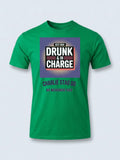 Personalised Weekender Unisex Tee — irish green tee, front view
