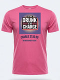 Personalised Weekender Unisex Tee — pink tee, front view