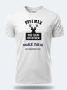 Personalised Weekender Unisex Tee – Best Man - Bad Ideas Department