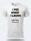 Personalised Banter Tee — white tee, front view