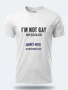 Personalised Banter Tee – I'm not gay