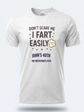 Personalised Banter Tee — white tee, front view