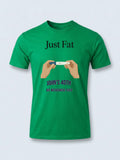 Personalised Banter Tee — irish green tee, front view