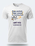 Personalised Banter Tee — white tee, front view