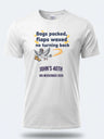 Personalised Banter Tee – Bags packed