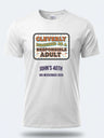 Personalised Banter Tee – Cleverly Disguised as a responsible adult