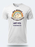 Personalised Banter Tee — white tee, front view