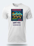 Personalised Banter Tee — white tee, front view