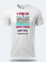 Personalised Banter Tee – I pee in Hot Tubs