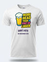 Personalised Banter Tee – More head than a pint of Lager