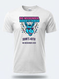 Personalised Banter Tee — white tee, front view