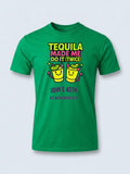 Personalised Banter Tee — irish green tee, front view