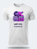 Personalised Banter Tee — white tee, front view