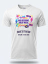 Personalised 80s Tee – Bad Decisions